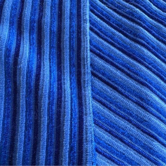 Free People Penny Pull-On Velvet Flared Pants Blue Medium Eventide Regular - Picture 4 of 9